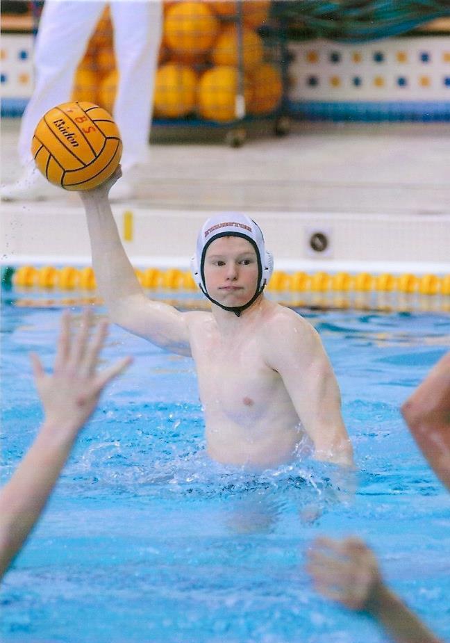 Joe Seguine-Hall, senior, looks to make a pass during a game