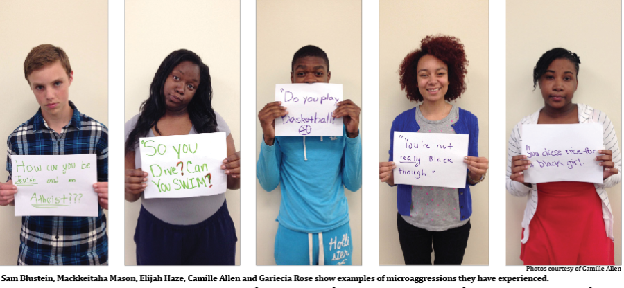 Y.O.U. students compile stories about microaggression