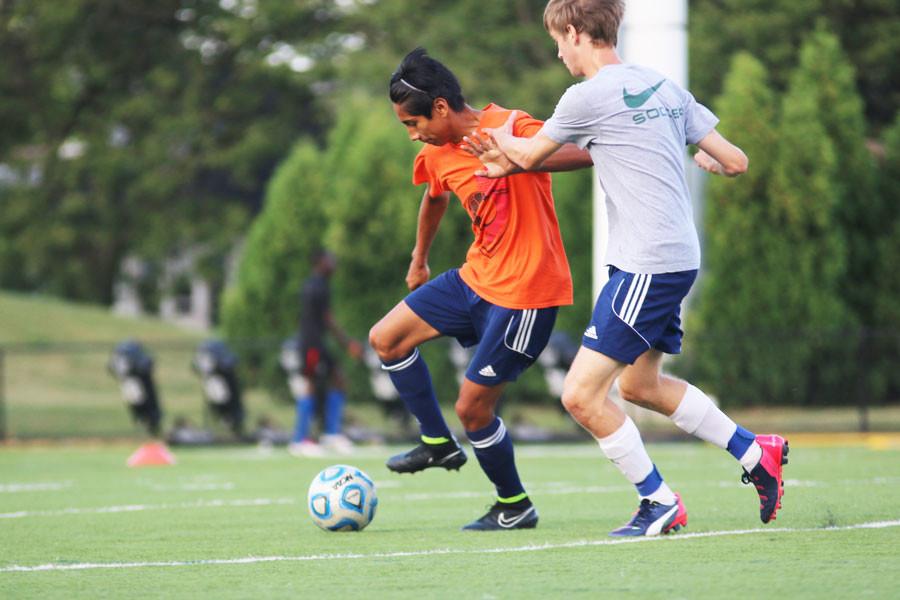 Soccer+kicks+off+season+against+Conant+Cougars