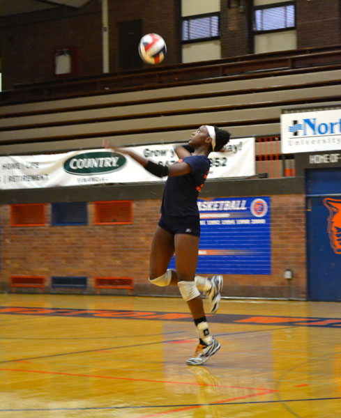 Girls volleyball opens against Lane Tech