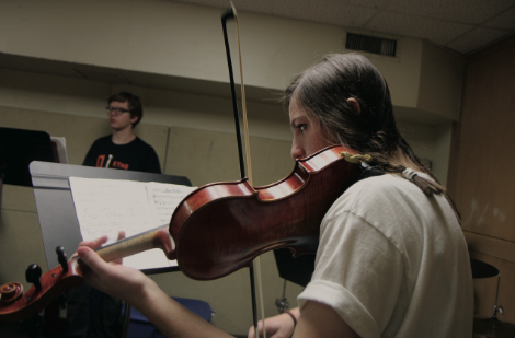 Students preform in the 14th annual Jazz Festival