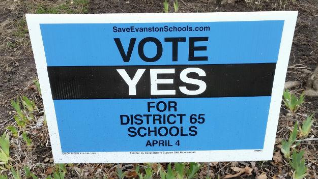 District 65 budget referendum wins by a landslide