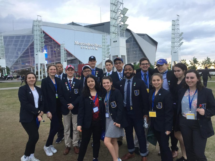 The ETHS DECA team had a terrific showing at nationals in Atlanta, GA.