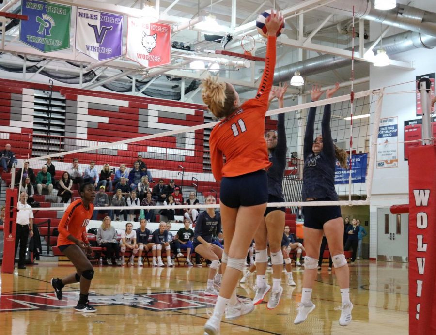 After upset win, volleyball bows out in second round of playoffs
