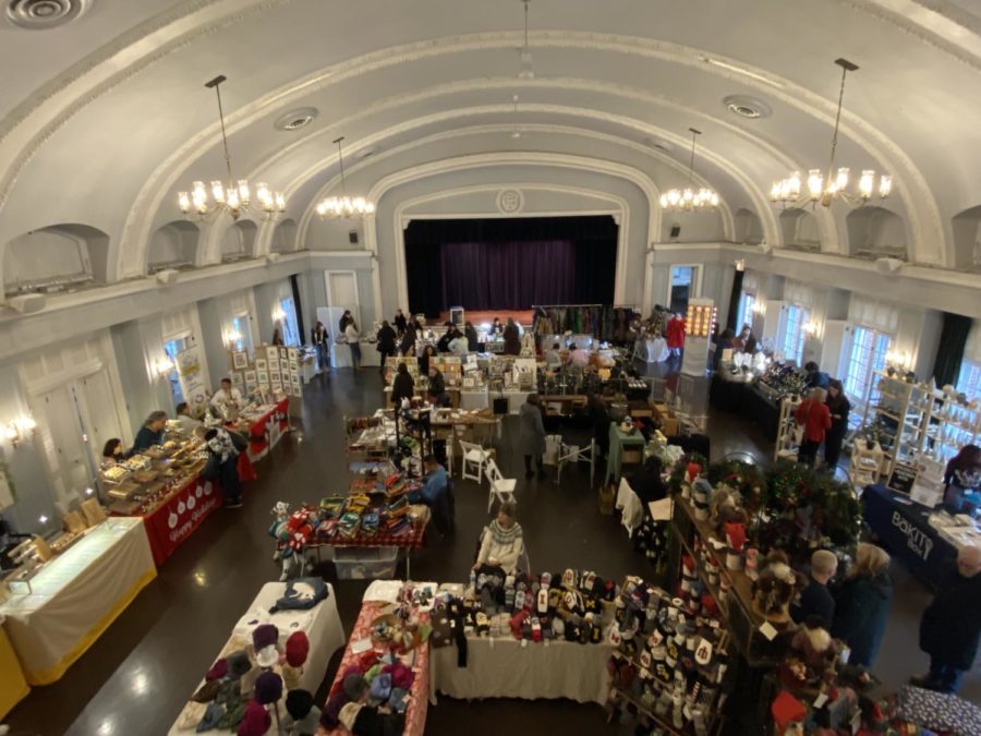 Holiday bazaar sets a charitable holiday mood