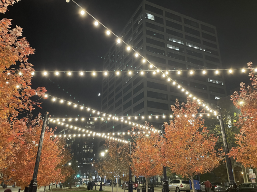 Evanston celebrates holidays with light festival