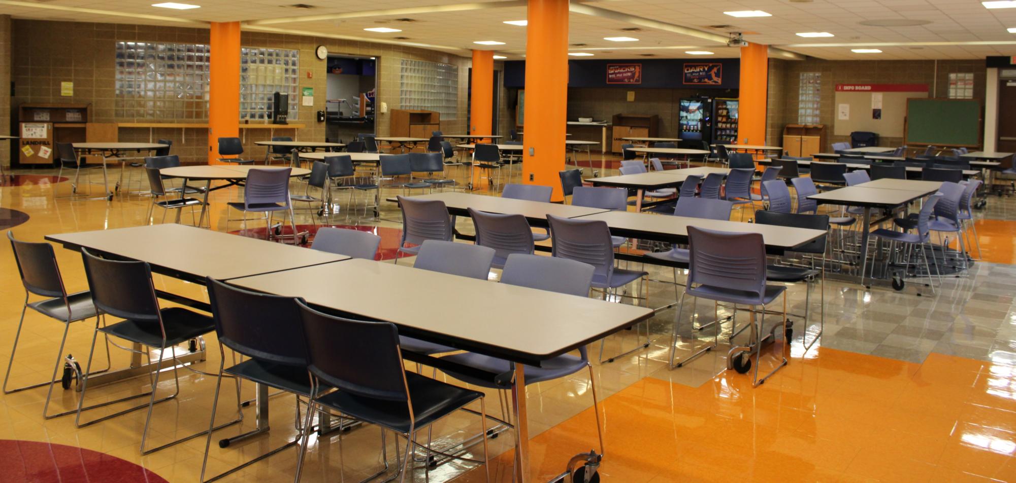 North Cafeteria, the new drop-in cafeteria location.