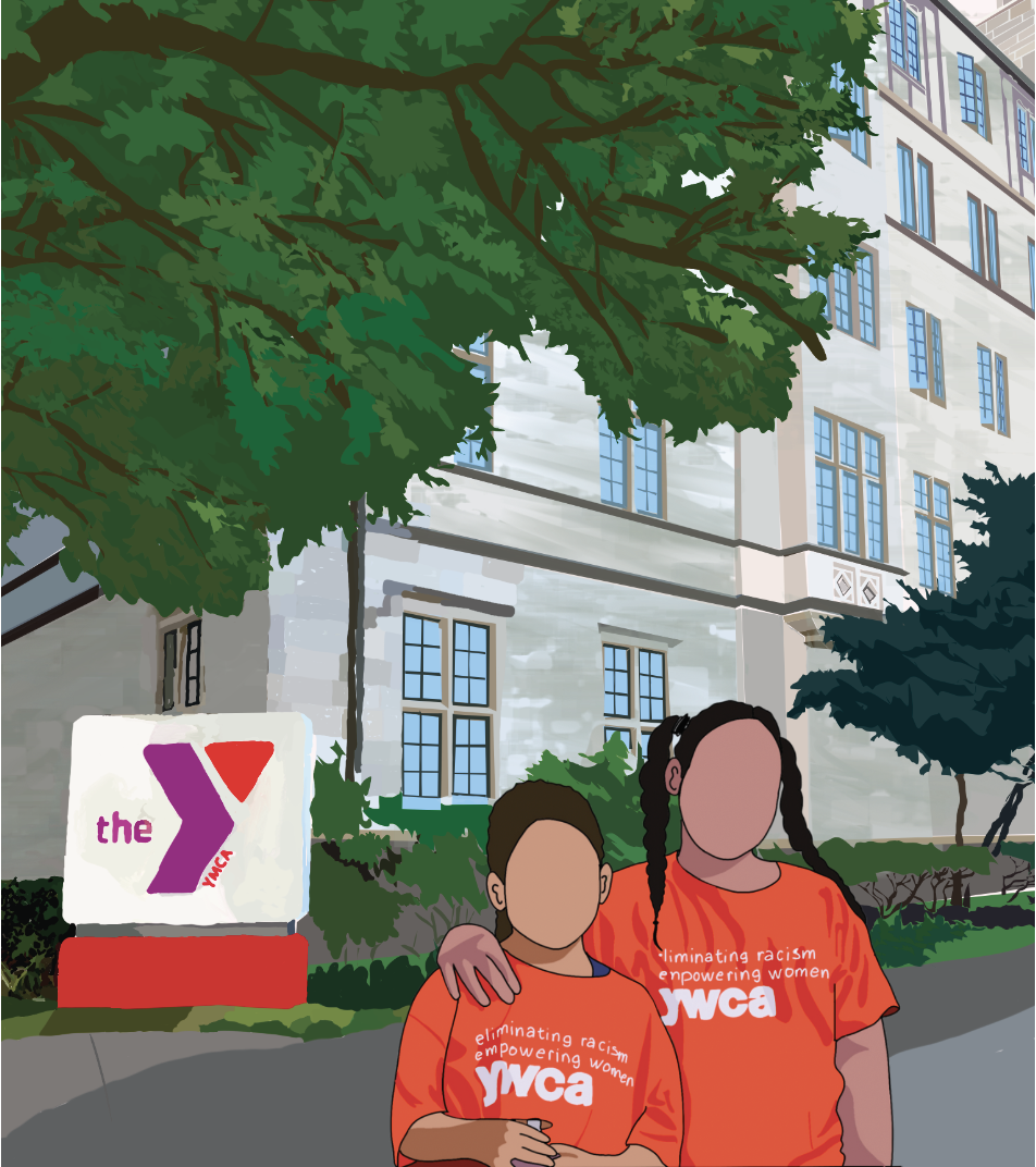 Two of the most notable organizations in Evanston are the YMCA and the YWCA.