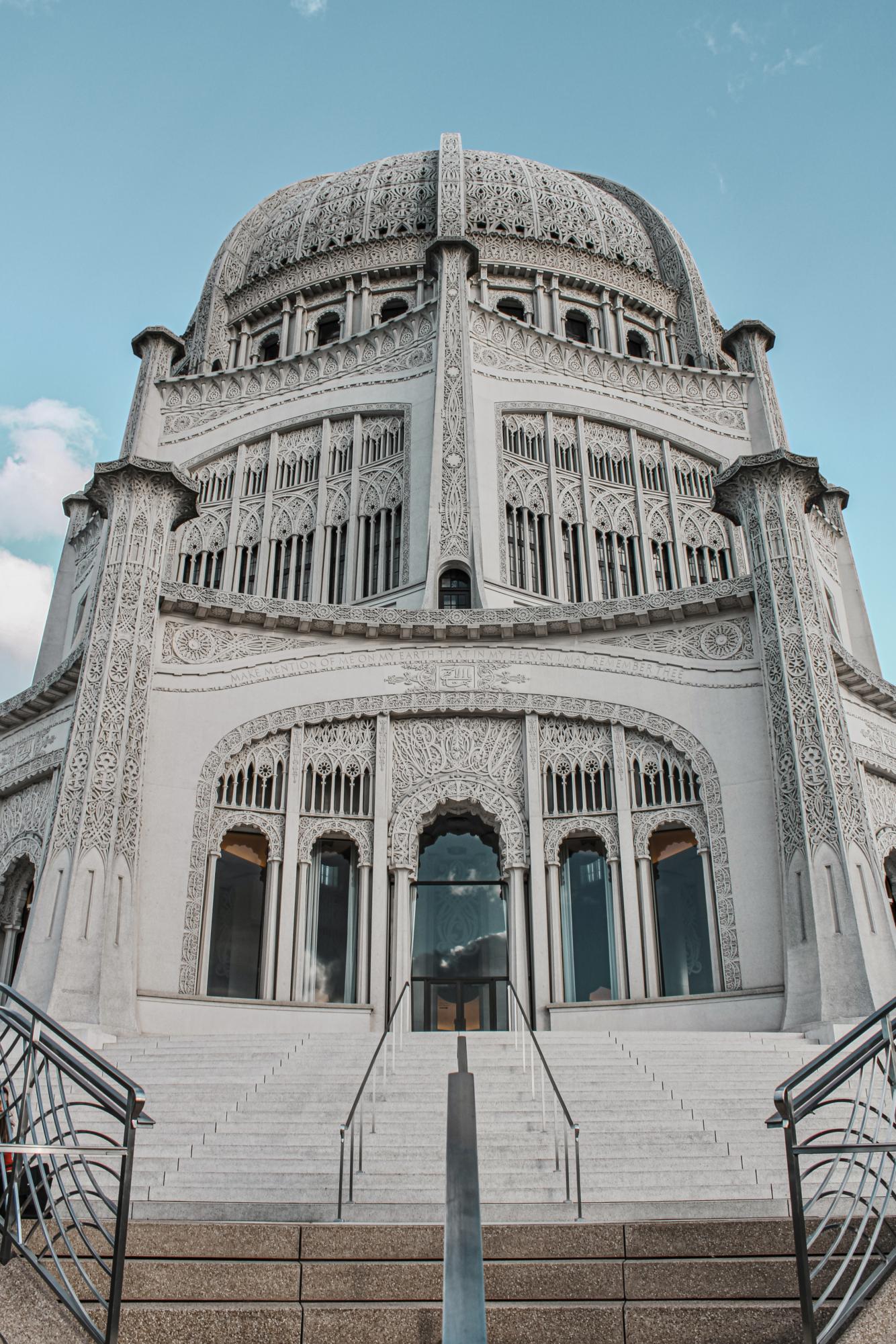 The Baha’i House of Worship in Wilmette