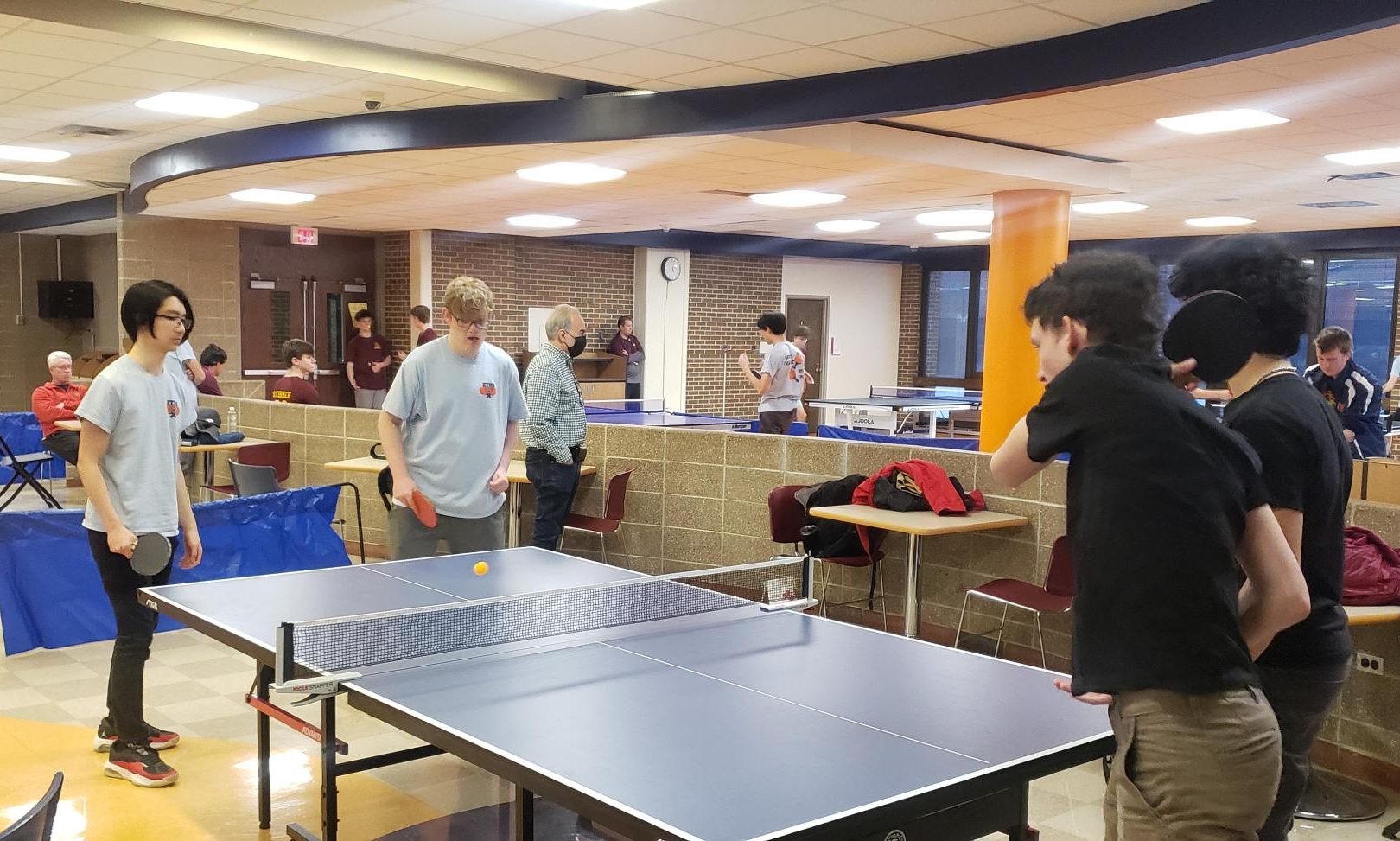 ETHS table tennis aims to beat rival New Trier this season.