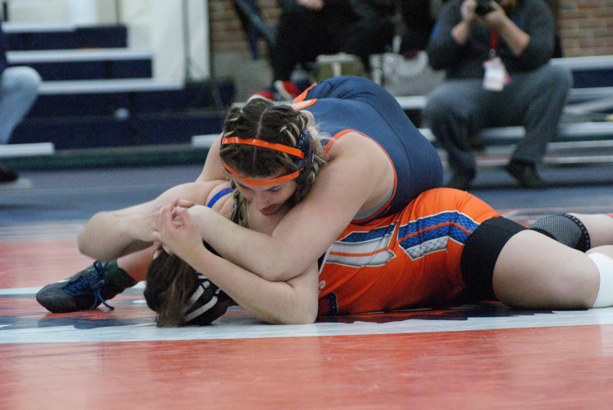 In just its third year as a program, girls wrestling looks to IHSA tournament success.