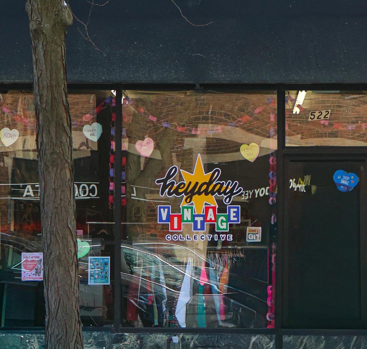 Colorful door to Heyday Vintage invites shoppers to stop by
VIKRAM KELLY/THE EVANSTONIAN