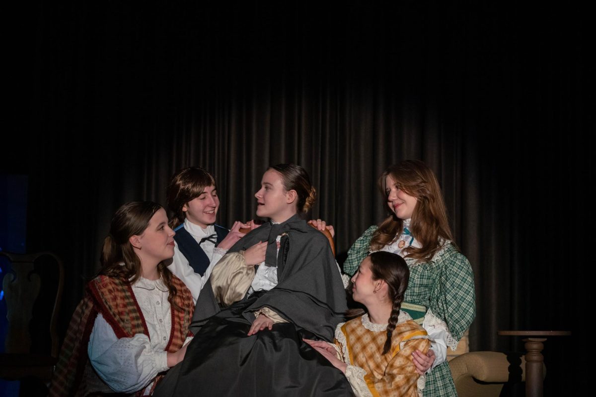The cast of “Women”gather together in a scene
PHOTOS COURTESY OF STUART-RODGERS PHOTOGRAPHY