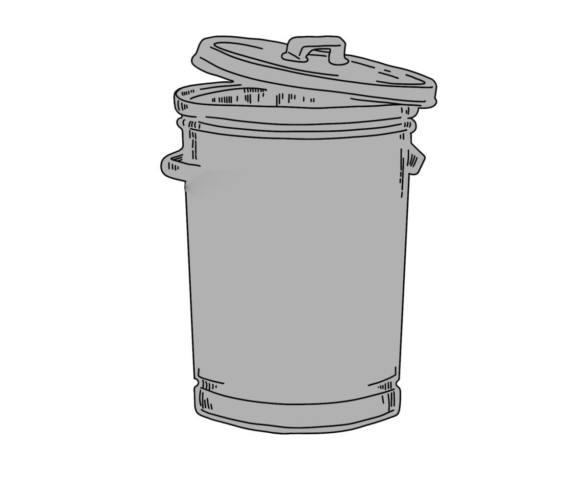 Where have all the trash bins been?