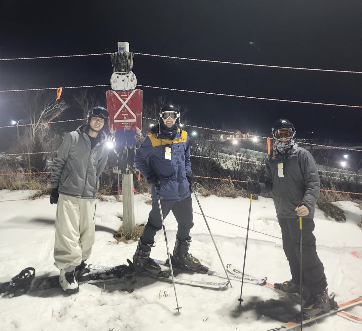Ski and Snowboarding Club members pose on a ski trip.
IVANA CUVALO/SKI AND SNOWBOARD CLUB